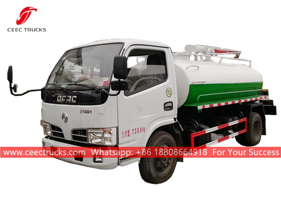 4,000 Litro Suction tanker DongFeng