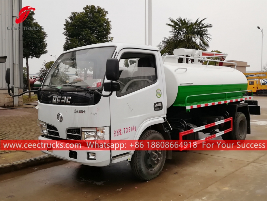 4,000 Litro Suction tanker DongFeng