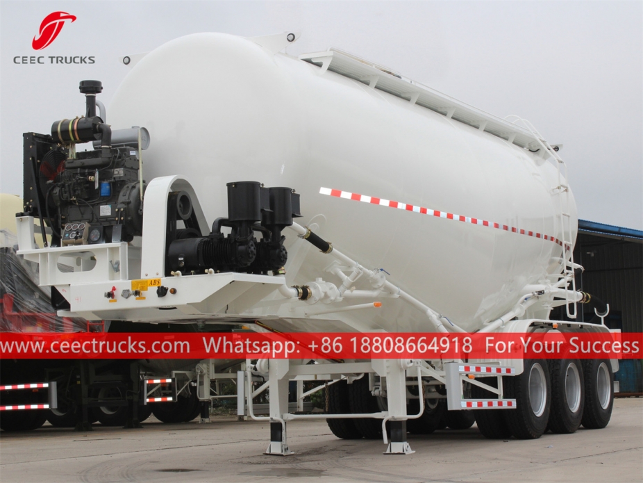 32CBM 3-axle Bulk Powder Trailer