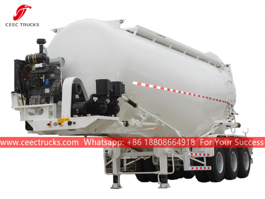 32CBM 3-axle Bulk Powder Trailer