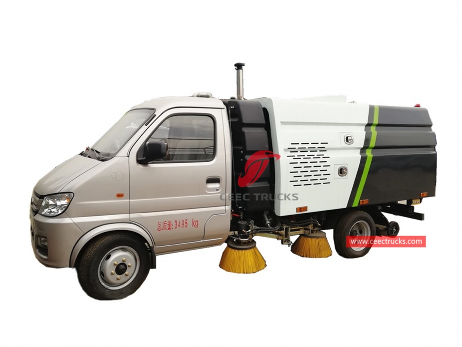 2.5CBM Road sweeper truck