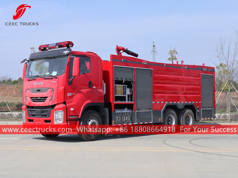 10,000L Dry Powder Fire Truck