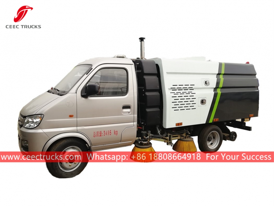 2.5CBM Road sweeper truck