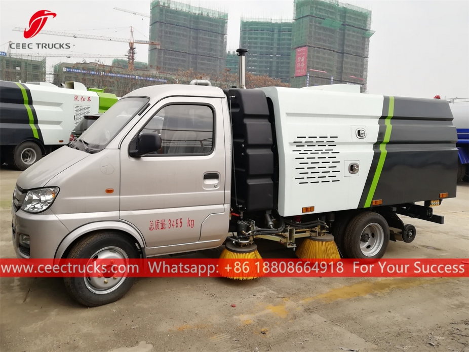 2.5CBM Road sweeper truck