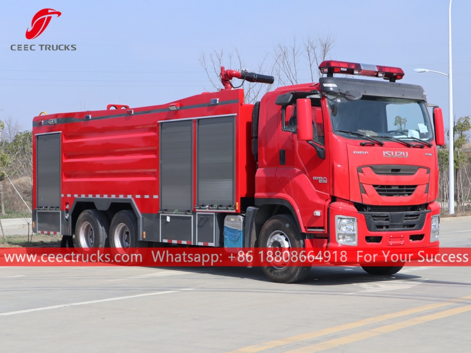 10,000L Dry Powder Fire Truck