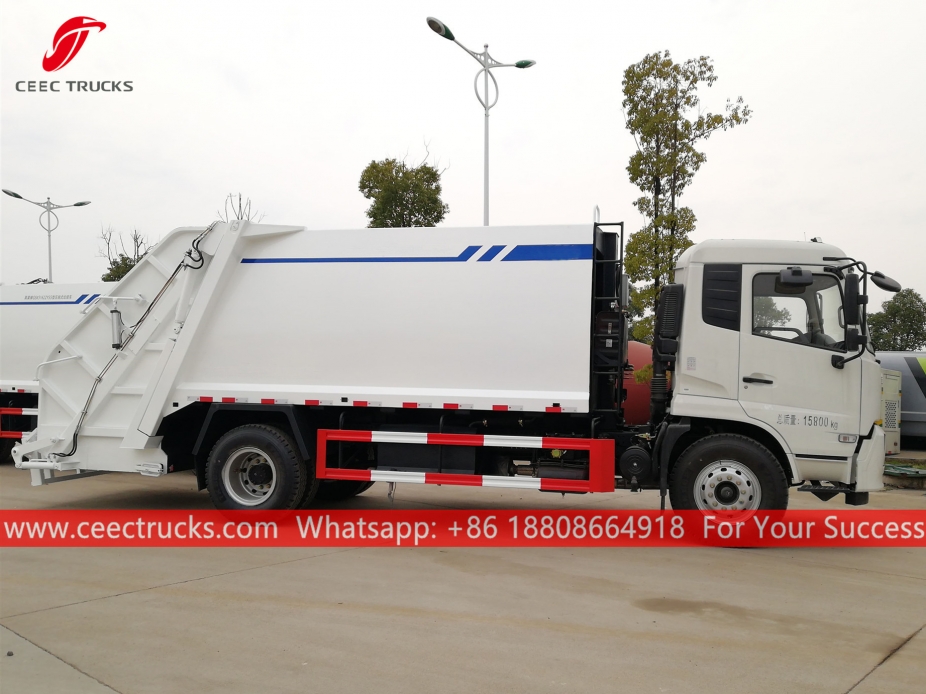 12CBM Garbage Compactor Truck Dongfeng