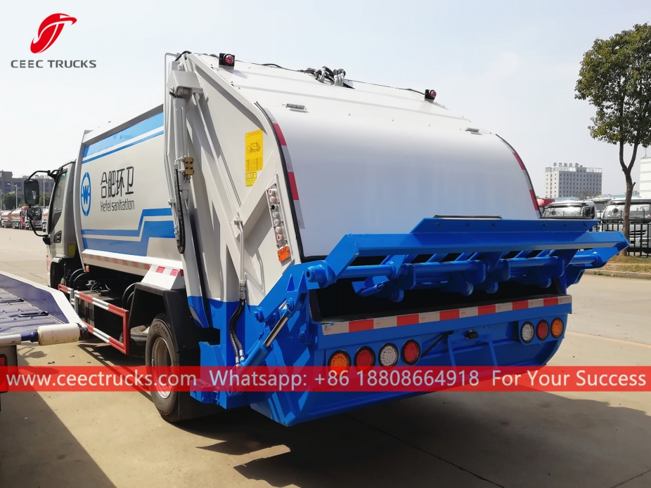 8CBM Garbage Compactor Truck JAC