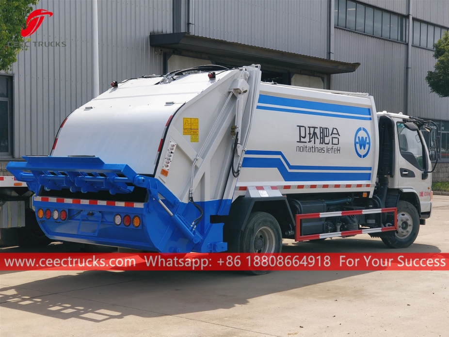 8CBM Garbage Compactor Truck JAC