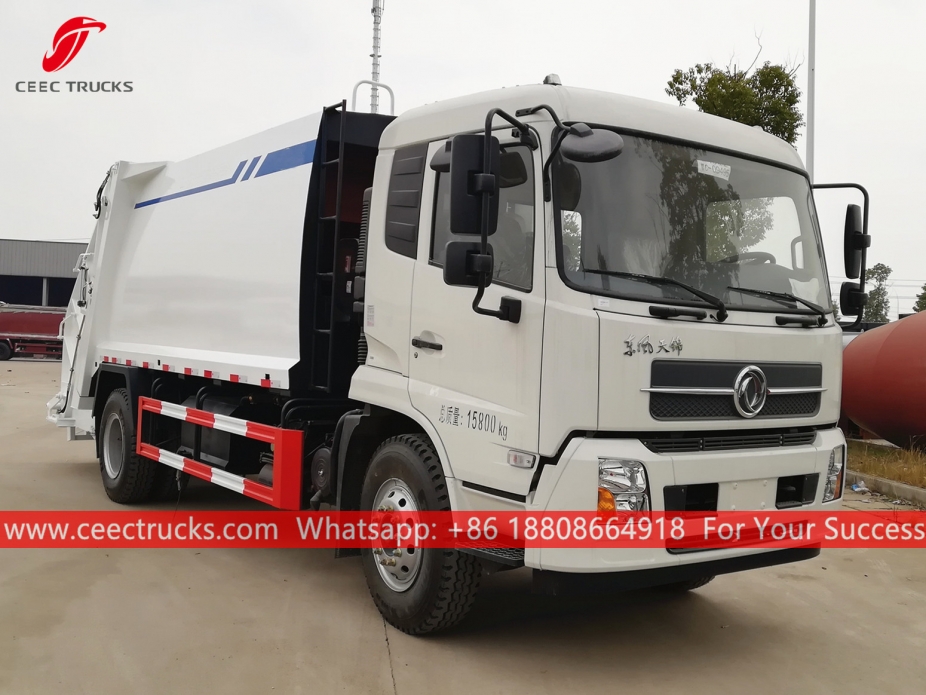 12CBM Garbage Compactor Truck Dongfeng