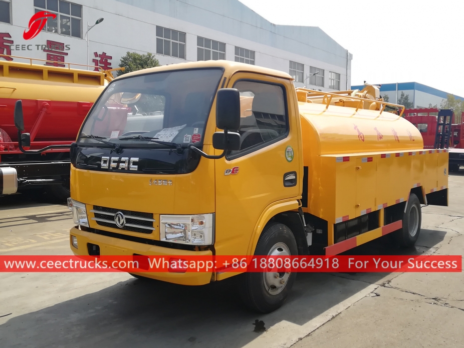 4CBM Sewer Jetting Truck DONGFENG