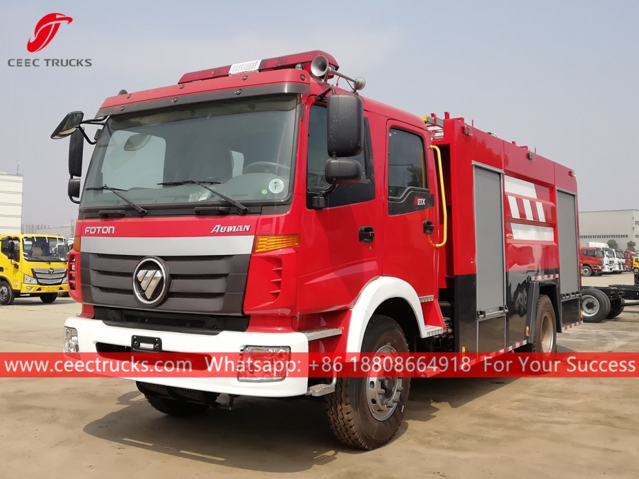 5,000L firefighting truck FOTON