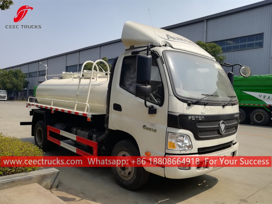 3,000 Liters Vacuum Sewage truck FOTON