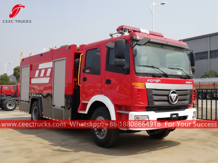 5,000L firefighting truck FOTON