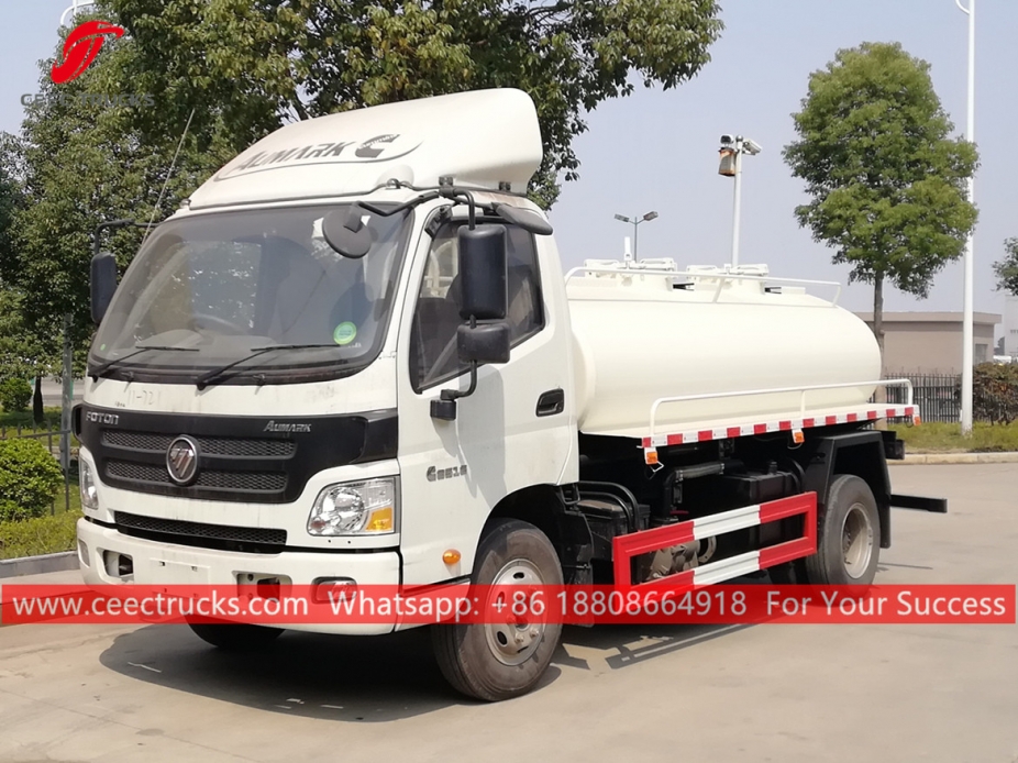 3,000 Liters Vacuum Sewage truck FOTON