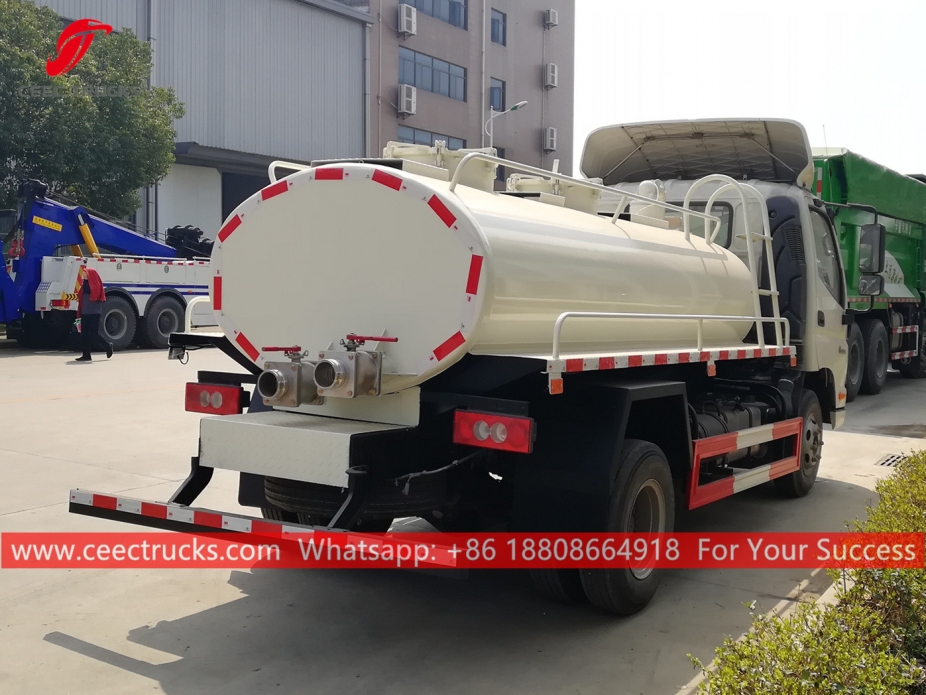 3,000 Liters Vacuum Sewage truck FOTON