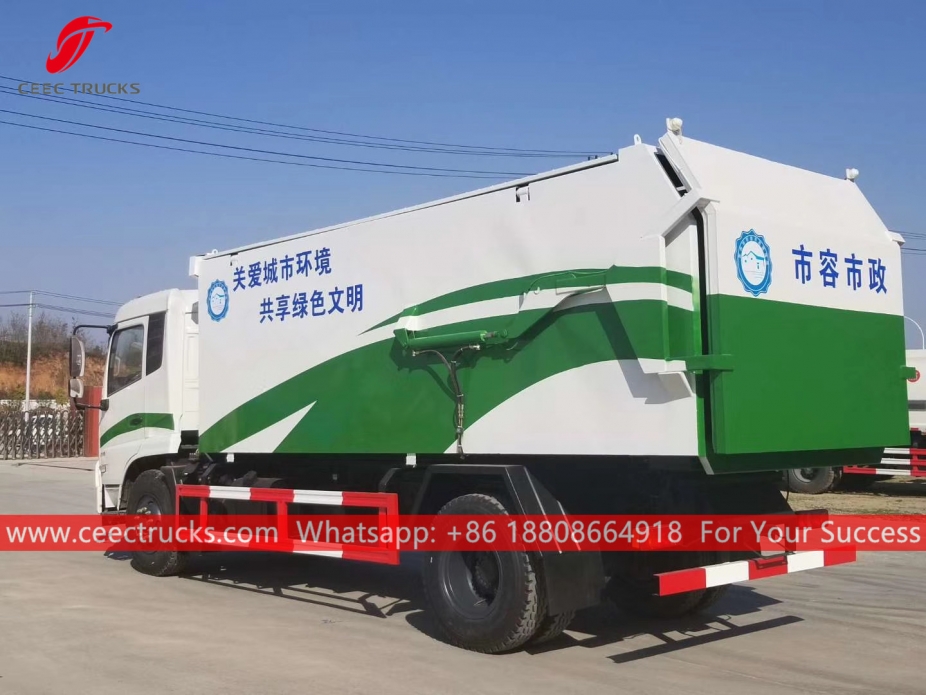 12CBM Hydraulic refuse dumper DONGFENG