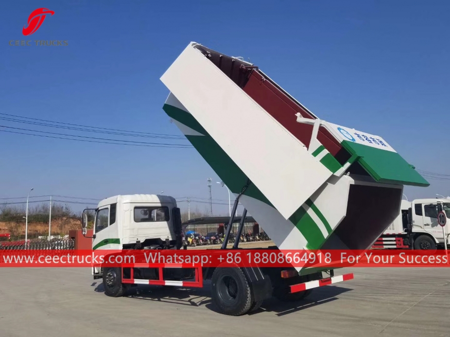 12CBM Hydraulic refuse dumper DONGFENG