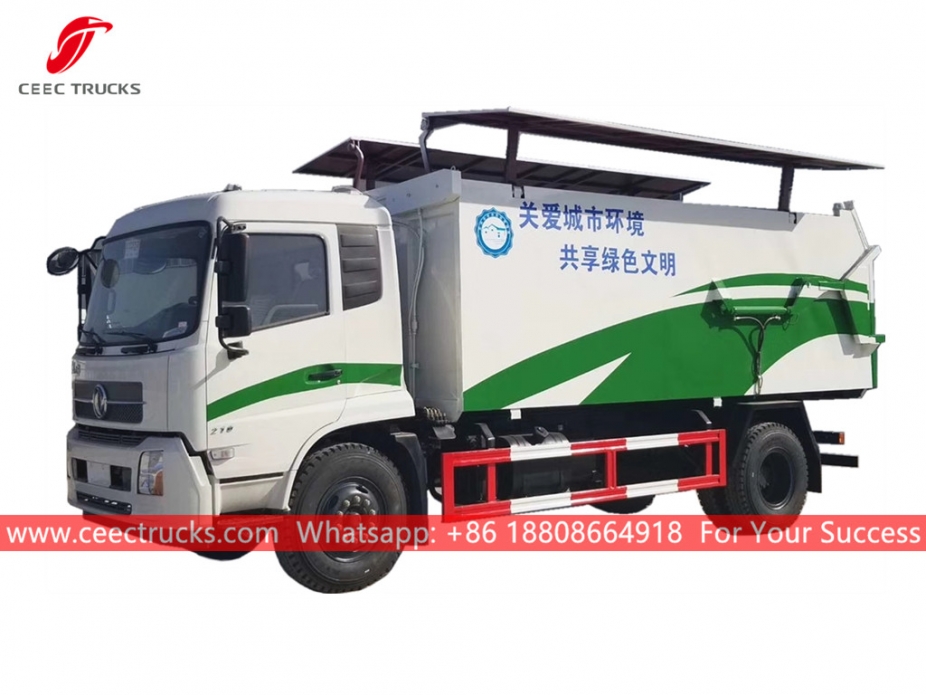 12CBM Hydraulic refuse dumper DONGFENG