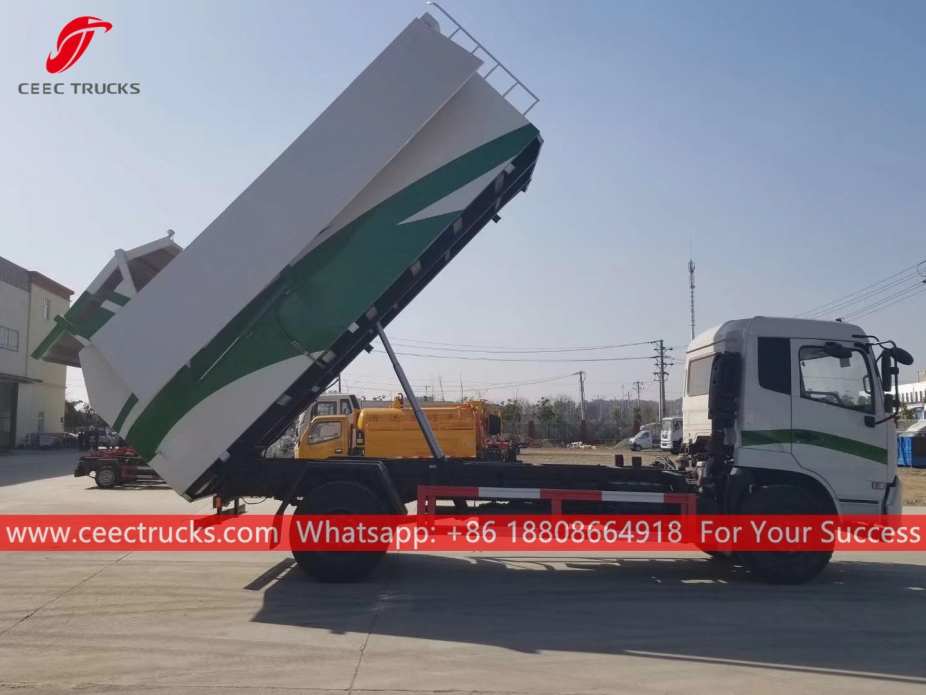 12CBM Hydraulic refuse dumper DONGFENG