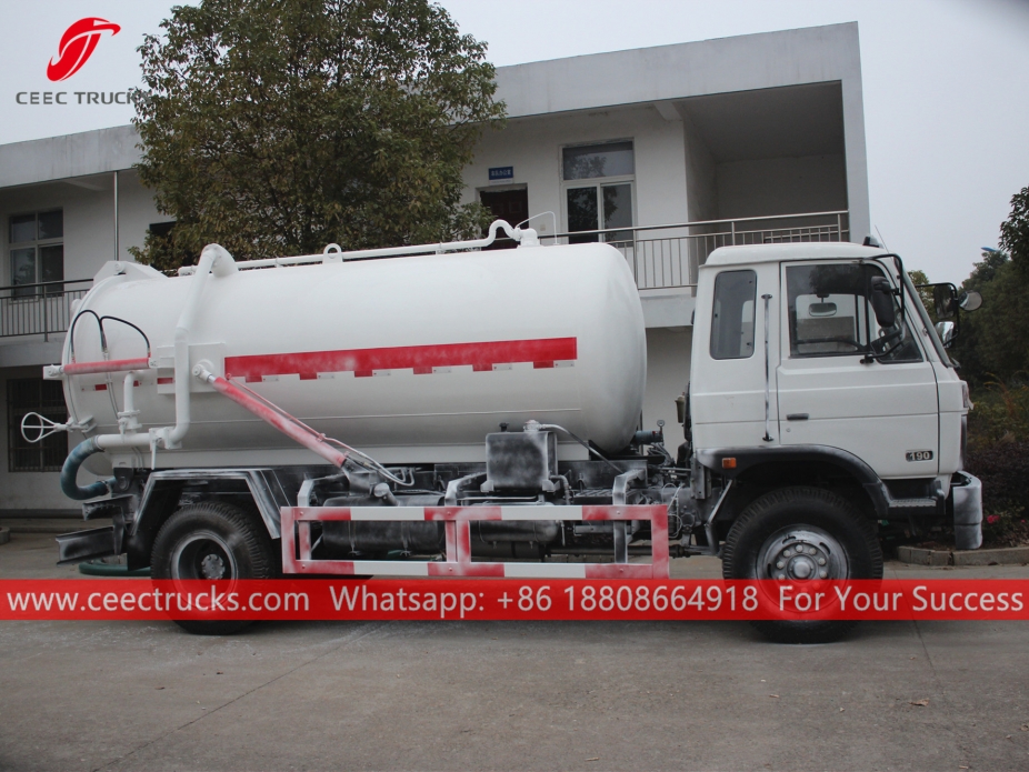 10,000 Litro Suction tanker DongFeng