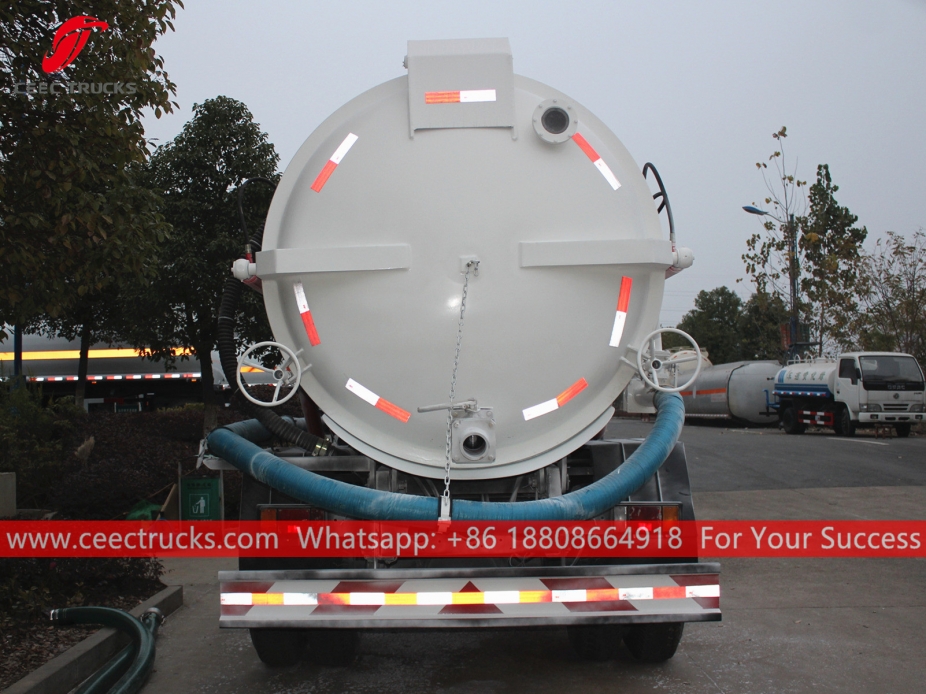 10,000 Litro Suction tanker DongFeng