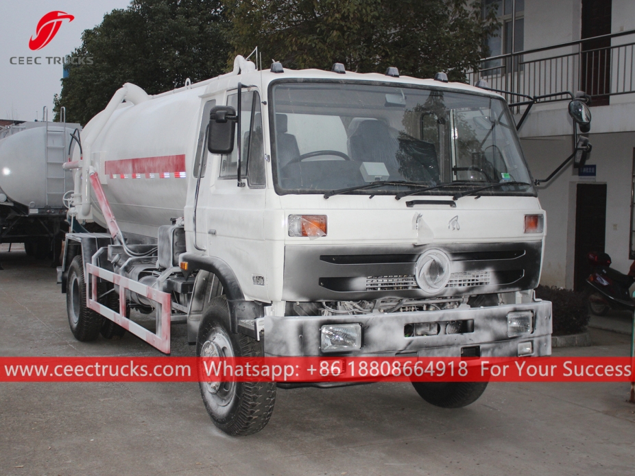 10,000 Litro Suction tanker DongFeng