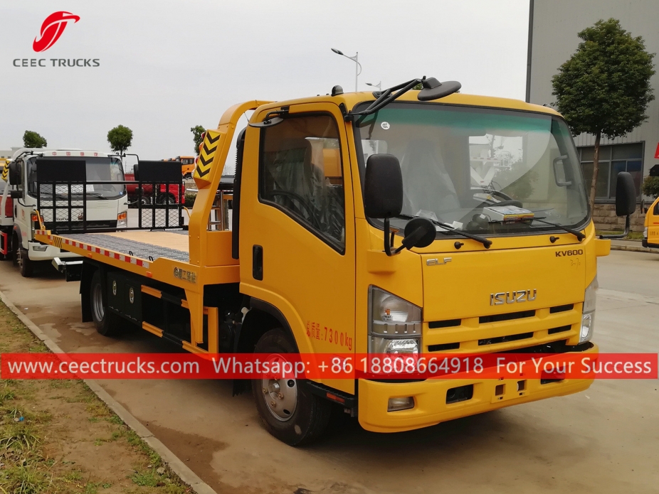 5Tons Road Wrecker truck na ISUZU