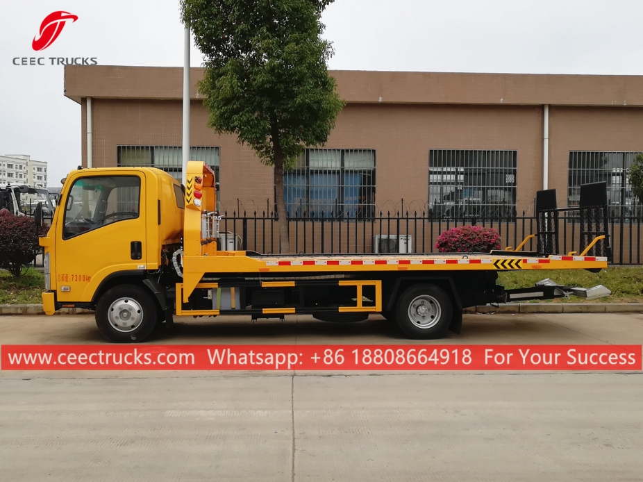 5Tons Road Wrecker truck na ISUZU