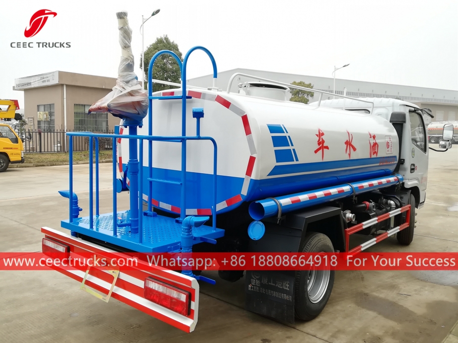 4 CBM Water Transport Truck DONGFENG