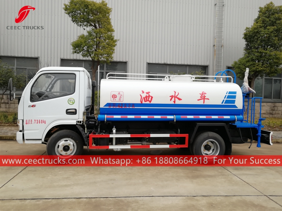 4 CBM Water Transport Truck DONGFENG