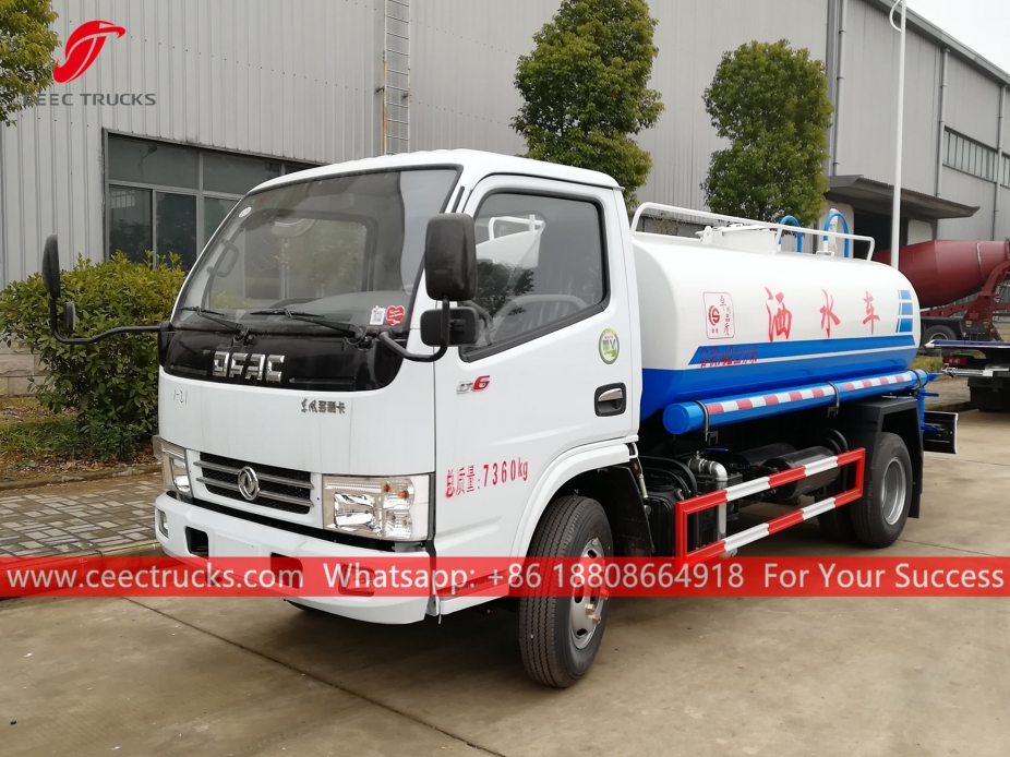 4 CBM Water Transport Truck DONGFENG