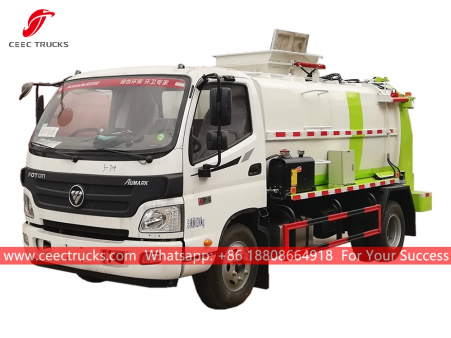 6,000L Kitchen Basurahan Truck FOTON