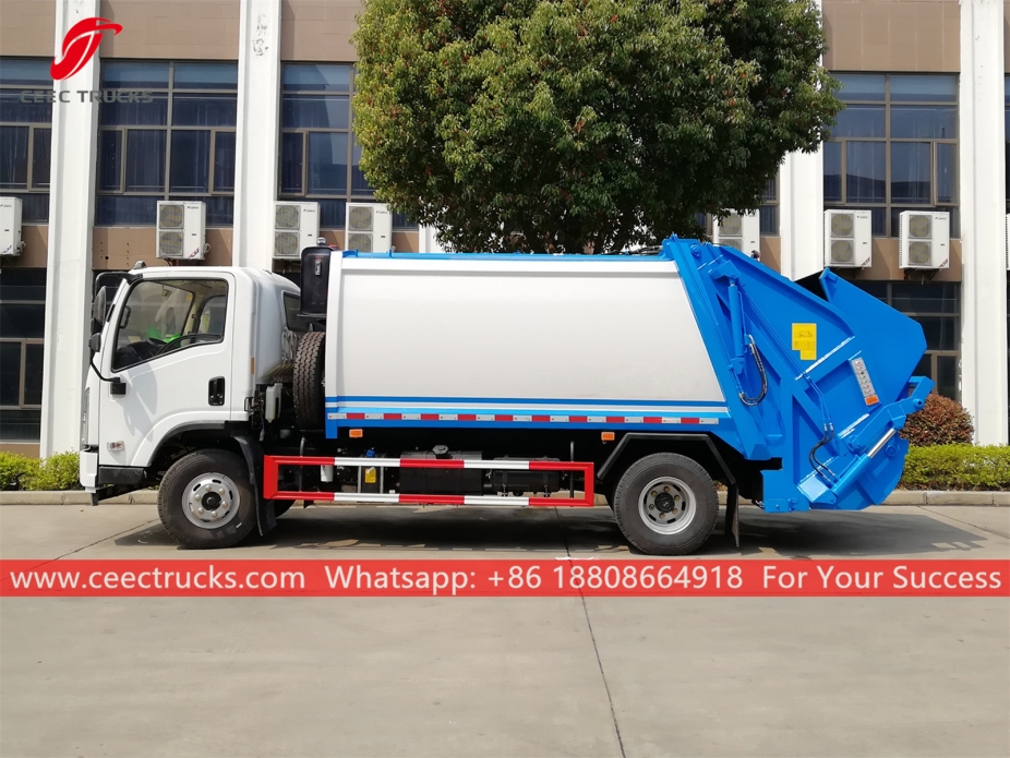 8CBM Garbage Compactor Truck SHACMAN