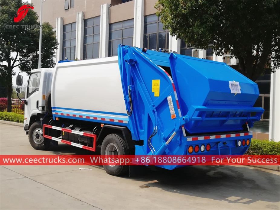 8CBM Garbage Compactor Truck SHACMAN