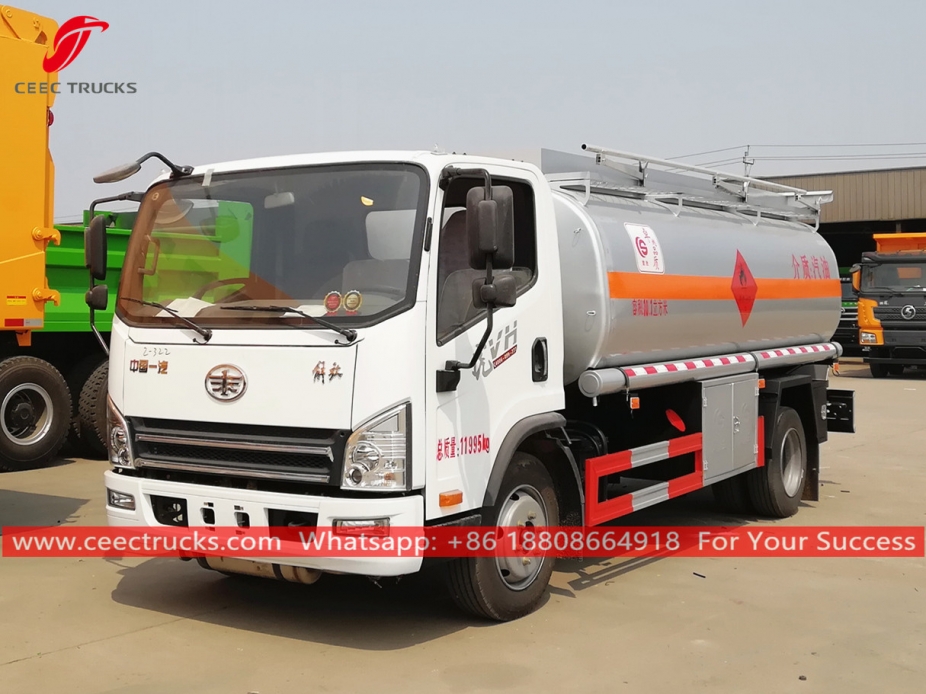 10CBM Fuel bowser truck FAW