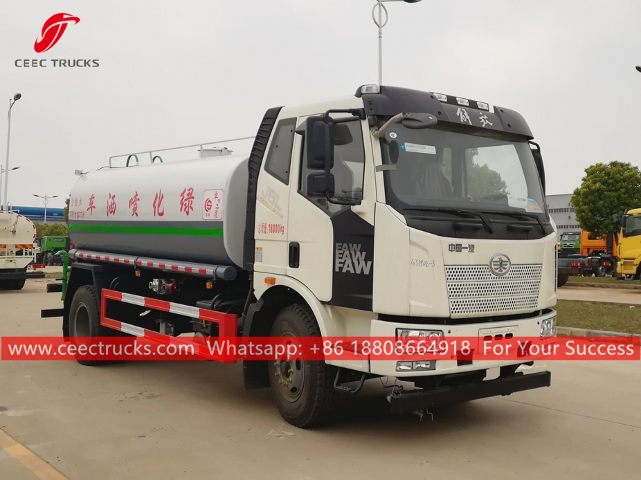 FAW 4×2 Water Sprinkling Truck