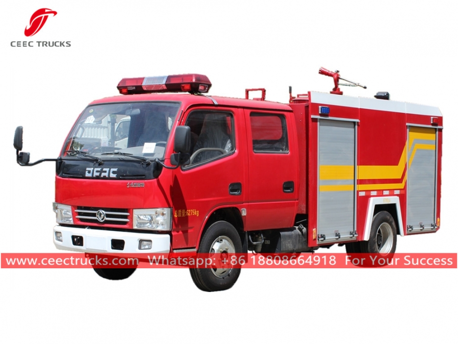 2,000L Water Tank Fire truck DONGFENG