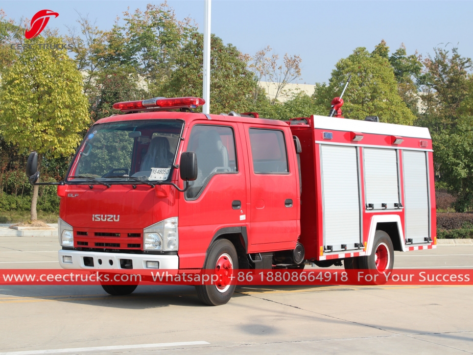 2,000L Fire truck na ISUZU