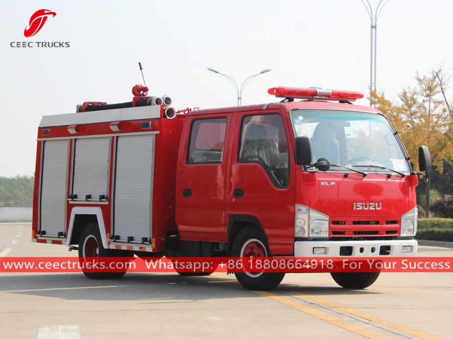 2,000L Fire truck na ISUZU