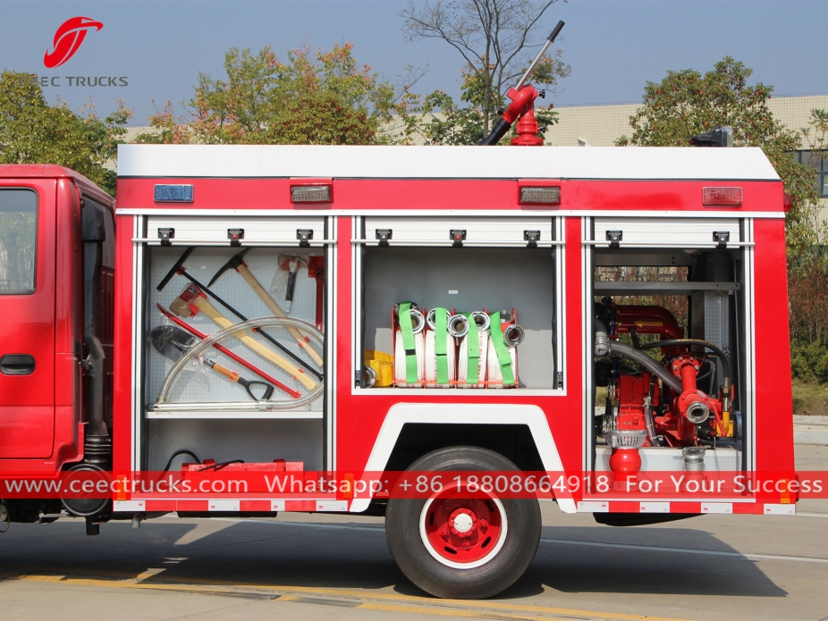 2,000L Fire truck na ISUZU