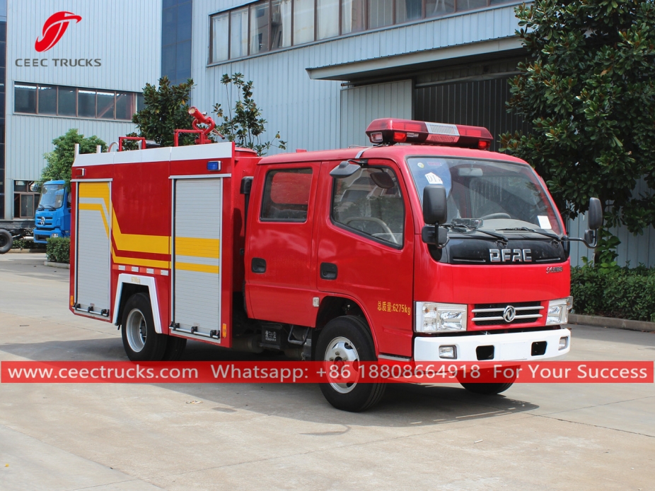 2,000L Water Tank Fire truck DONGFENG