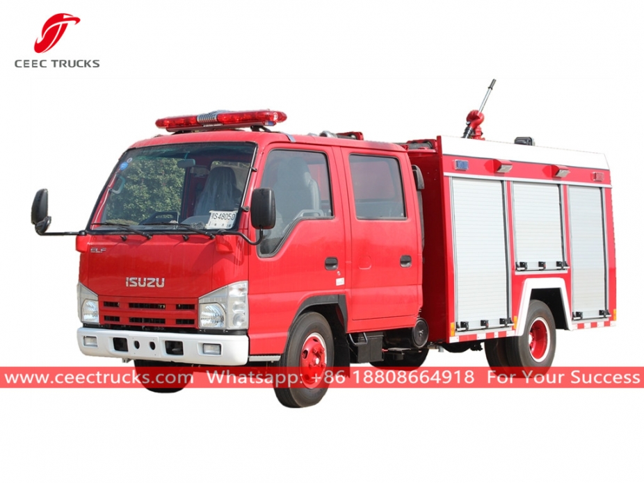 2,000L Fire truck na ISUZU