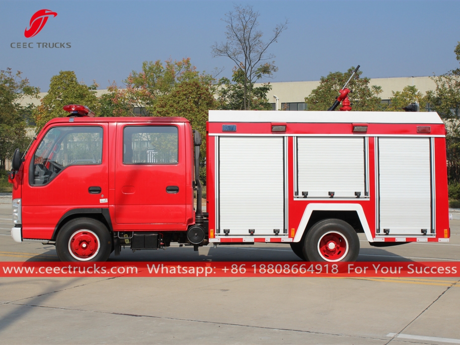 2,000L Fire truck na ISUZU