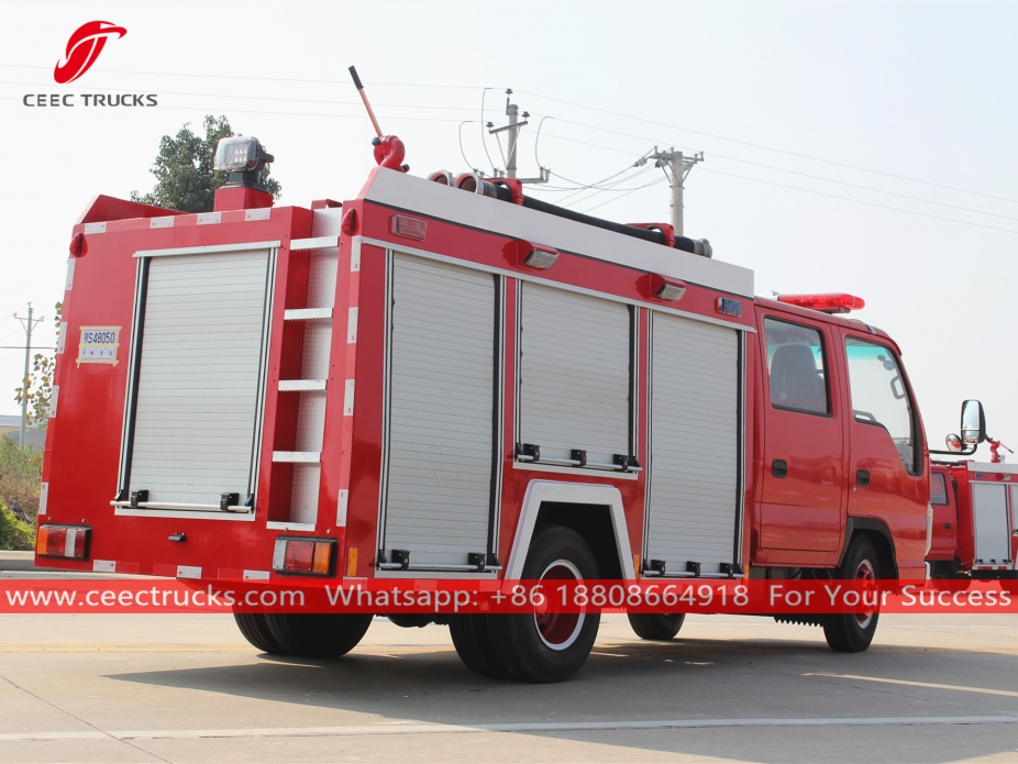 2,000L Fire truck na ISUZU