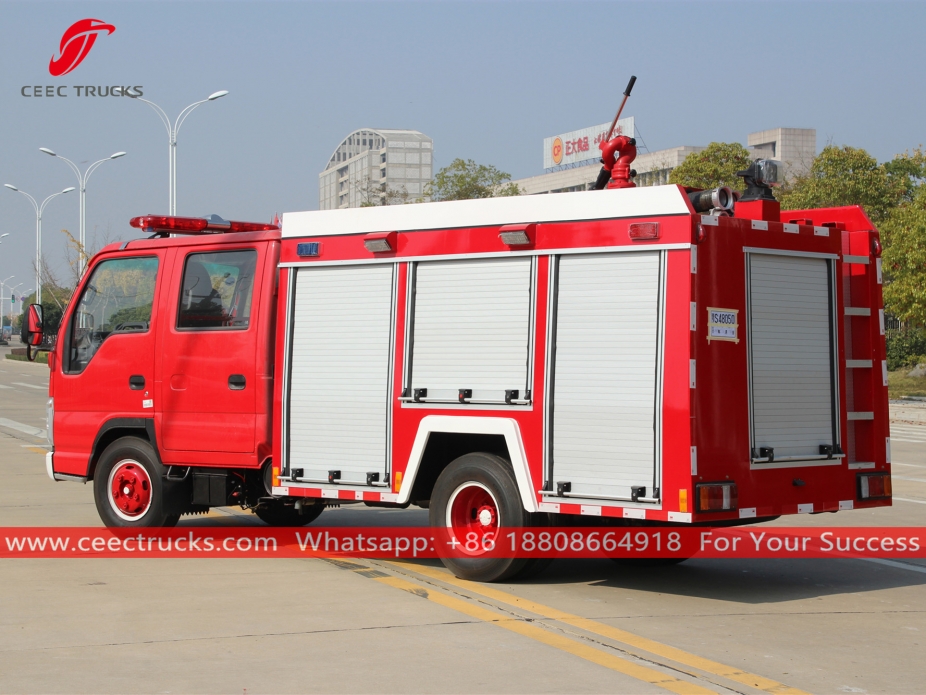 2,000L Fire truck na ISUZU