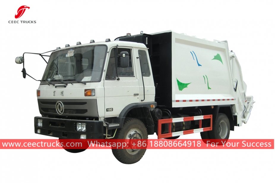 10CBM Compressed Garbage Truck Dongfeng