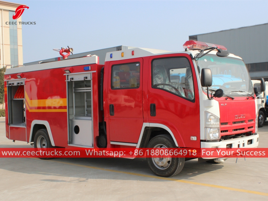 ISUZU 700P Water Tank Fire Truck