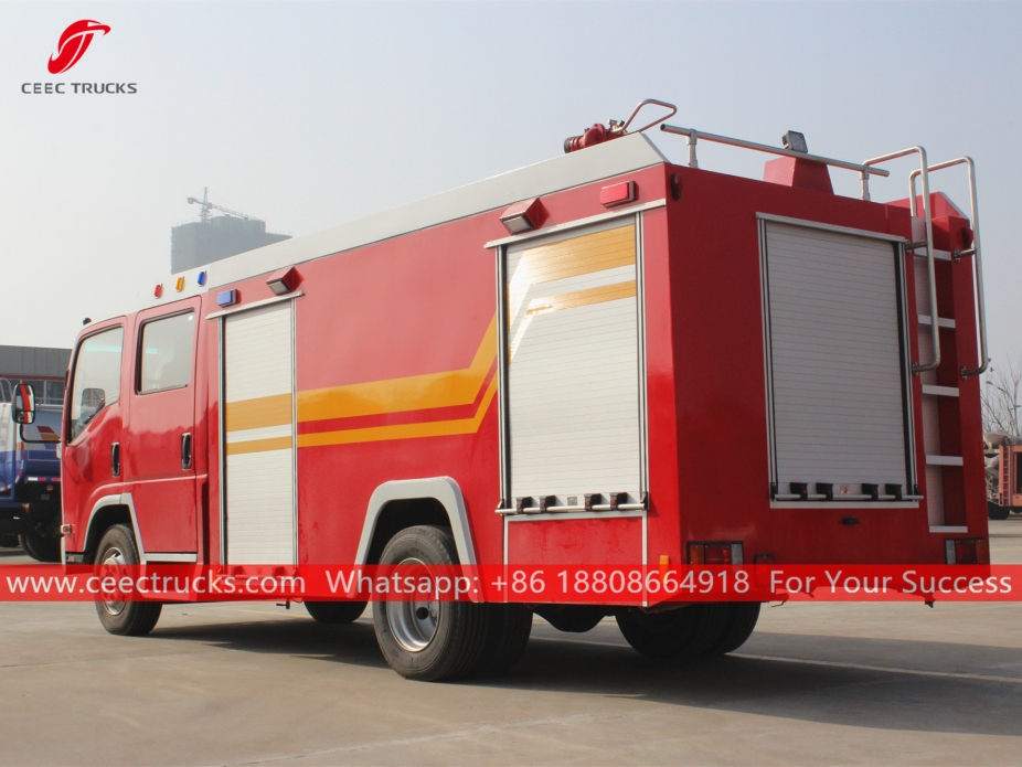 ISUZU 700P Water Tank Fire Truck