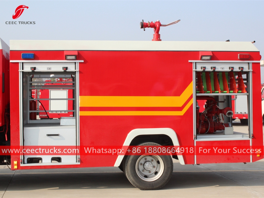 ISUZU 700P Water Tank Fire Truck