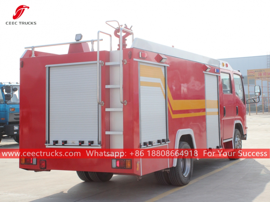 ISUZU 700P Water Tank Fire Truck